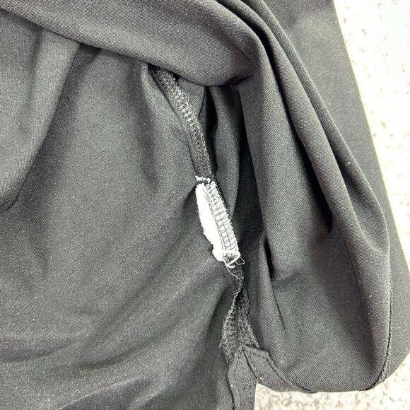 FJ Mens Gray Black Golf Performance Short Sleeve High Low Slit Polo Shirt Size M - Picture 4 of 7